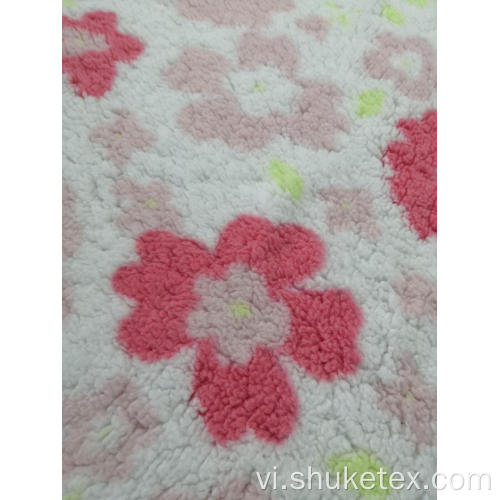 100% Polyester Malange Sherpa In lông cừu